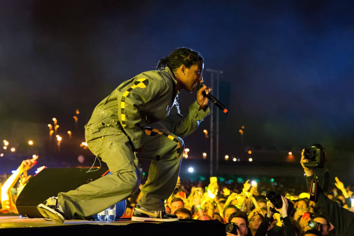 When did asap rocky start rapping 