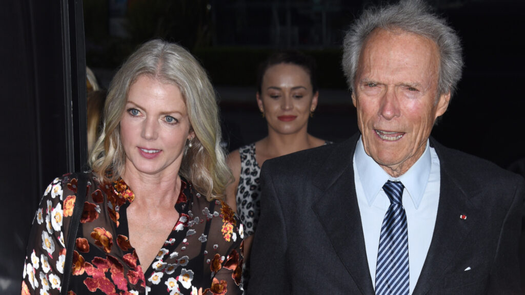 Christina Sandera and Clint Eastwood